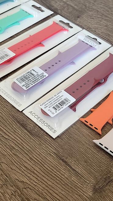 Aksesuarlar: Məhsul: Silikon ağıllı saat kəmərləri (Watch band) Xüsusiyyətlər: - — 1