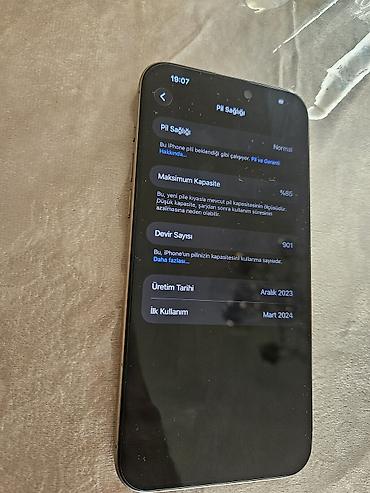 Apple iPhone: IPhone 15 Pro Max, 256 GB, Natural Titanium, Face ID — 3