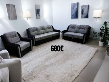 Sofe i kaučevi: Trosed–dvosjed–fotelja setovi za dnevnu sobu – više modela - Moderan — 8