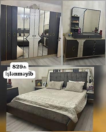 İkinəfərlik çarpayı, Dolab, Termo, Tumba, İşlənmiş