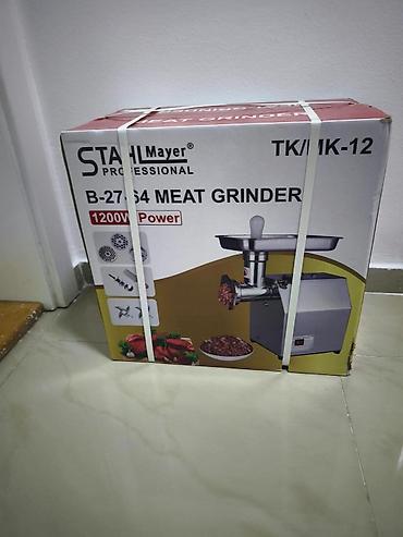 šivaća mašina silvercrest: Profesionalna mašina za mlevenje mesa STAHLMayer TK/MK-12 (model — 1