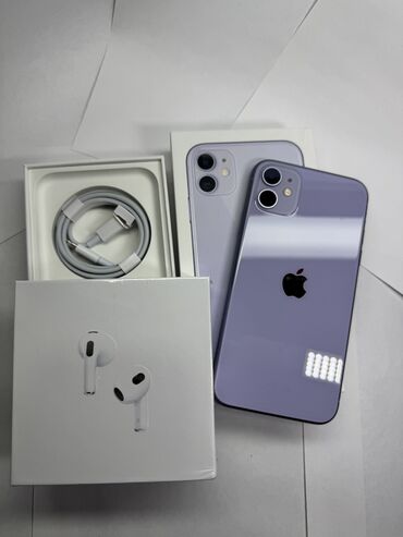 телефон fly с большим аккумулятором: IPhone 11, 128 ГБ, Deep Purple