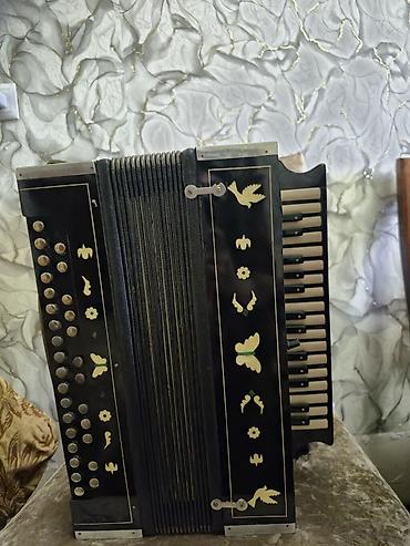 akardion: Qarmon/akkordeon – klaviaturalı və bas düyməli - Korpus: qara rəngli — 2