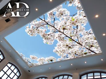 Натяжной потолок: Натяжной потолок 3D потолки, Глянцевое, Матовое Гарантия, Бесплатный замер, Бесплатная консультация — 30