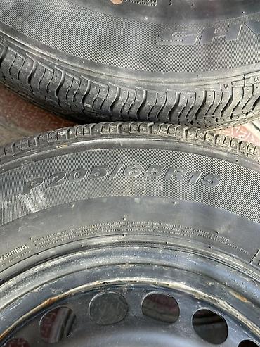 225 60 р16: Б/у Комплект из 4 колес в сборе: стальные диски + летние шины — 2