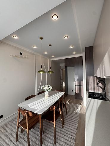 binar: 2 комнаты, 64 м², Кок-Жар мкр Элитка, 7 этаж, Дизайнерский ремонт — 8