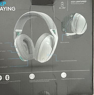 pc game: Logitech G321 Lightspeed simsiz oyun qulaqlığı Xüsusiyyətlər: - — 3