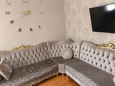 Künc divan, İşlənmiş, Açılmayan, Bazasız, Vеlur parça lalafo.az -da Künc divan, İşlənmiş, Açılmayan, Bazasız, Vеlur parça