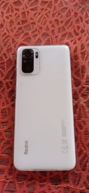 телефон fly fs516 cirrus 12: Xiaomi Redmi Note 10, rəng - Ağ, 
 İki sim kartlı