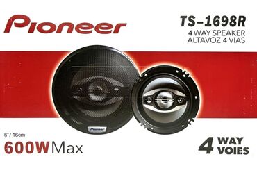 динамики pioneer: Коаксиальная 4-полосная акустика с размером 16 см (6 дюймов) с