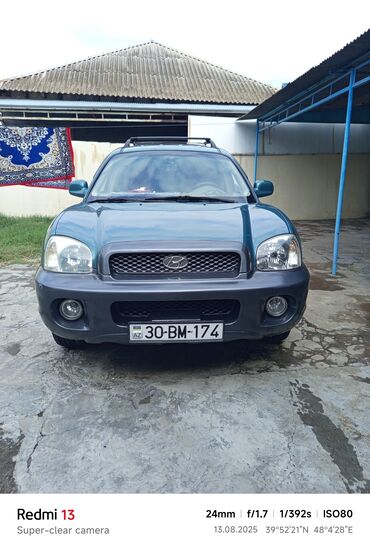 бампер гольф 3: Hyundai Santa Fe: 2.7 л | 2003 г. Внедорожник
