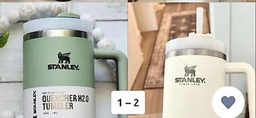 Термопосуда: Термокружки термоса Stanley Quencher H2.0 FlowState Tumbler, 40 oz — 3
