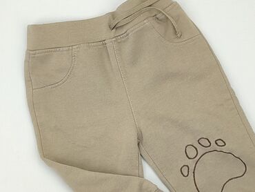 legginsy sportowe modelujące: Sweatpants, 9-12 months, condition - Good