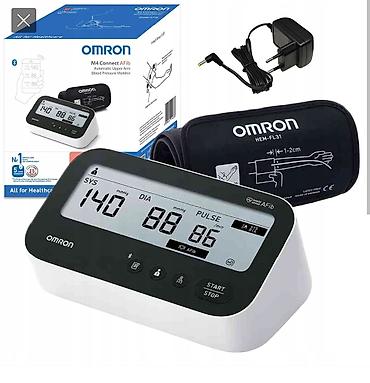 Tonometrlər: №1! Omron m7 yaponiya istehsallı tonometr+orijinal omron adaptoru-220 — 5