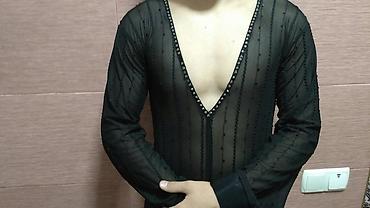 Спортивная форма: Брюки и рубашка для занятий спортивными бальными танцами, Латина — 5