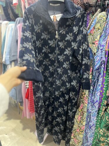 Халаты: Халат, Велюр, Турция, Все размеры — 10