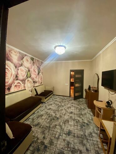 дордой рынок квартира: 2 бөлмө, 48 кв. м, 5 кабат, Косметикалык ремонт