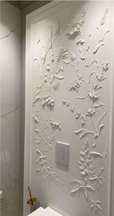 Malyar işləri: Xidmət: Fərdi divar rəsmləri və relyef (stuko) dekoru Təsvir: - — 17