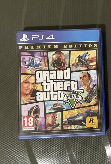 обмен дисками ps4: GTA 5, 1500сом, "Grand Theft Auto V Premium Edition" . Обмен