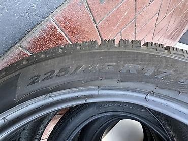 шины 17 зима: Шины 225 / 45 / R 17, Зима, Б/у, Комплект, Pirelli — 4