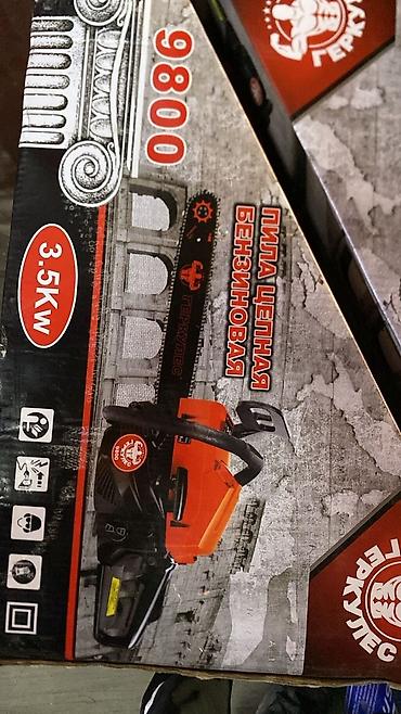 Механические ручные пилы: Бензиновая цепная пила Особенности: - Тип: бензопила (gasoline chain — 8