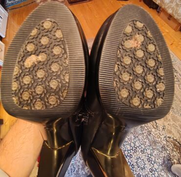 Botinka və botilyonlar: Ölçü: 40, rəng - Qara, İşlənmiş — 9