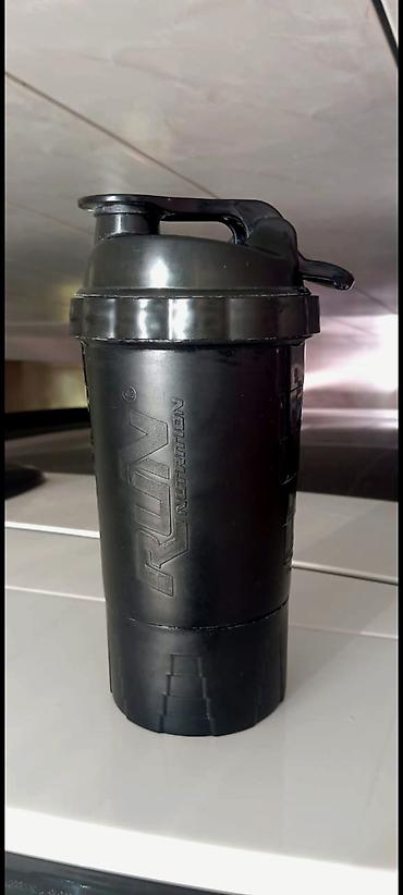 xar tut: RUN Nutrition şeyker butulkası – qara rəngdə, idman və gündəlik — 1