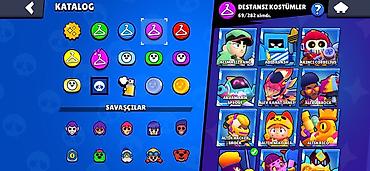 təsbeh mağazası: Brawl Stars hesabı – geniş kostyum kataloqu və yüksək trofeylər — 4