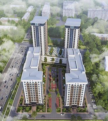 asman residence: 1 комната, 44 м², Элитка, 12 этаж, ПСО (под самоотделку) — 8
