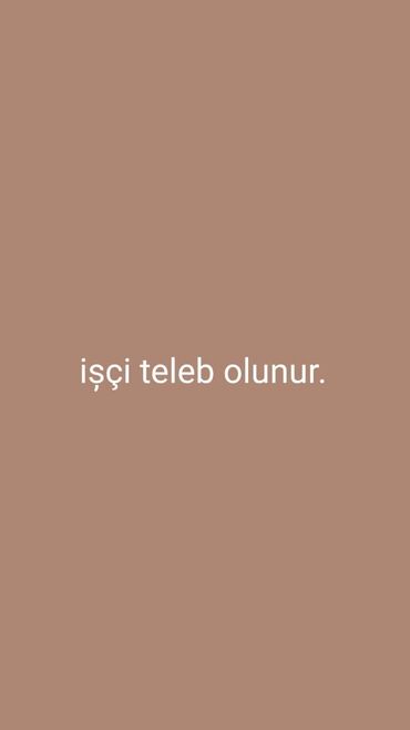 Gözəllik Salonları: Elan şəkildə "işçi tələb olunur" ifadəsi ilə təqdim olunan iş imkanını