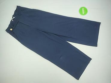 granatowa: Spodnie materiałowe damskie, rozmiar XS — 2