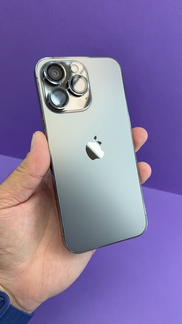iphone 14 pro в рассрочку без переплат: IPhone 13 Pro, Колдонулган, 512 ГБ, 85 %