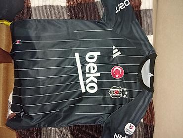 Futbolka, Adidas, S, rəng - Qara