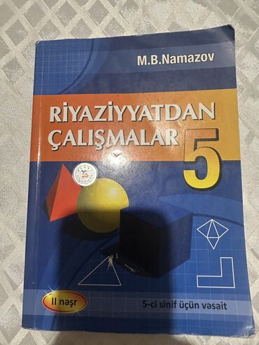 5 ci sinif azerbaycan dili kitabı: Riyaziyyat kitabı 3azn