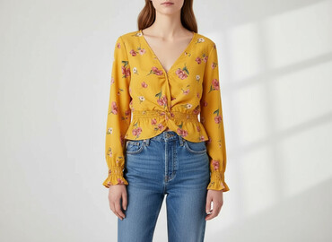 bluza od c a: H&M, Жіноча блуза, розмір L