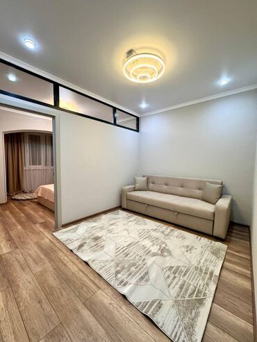 кыргызстан купить квартиру: 1 комната, 45 м², 106 серия улучшенная, 4 этаж, Евроремонт