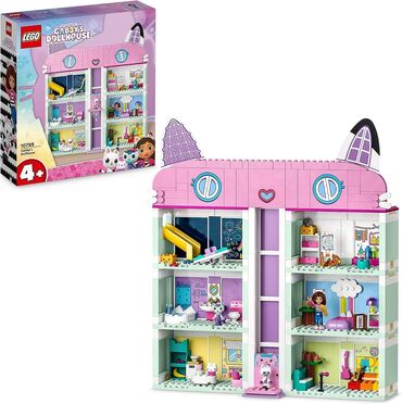 детский игровой домик: Lego 10788 Кукольный домик Габби 🩷🏩 рекомендованный возраст 4+,498