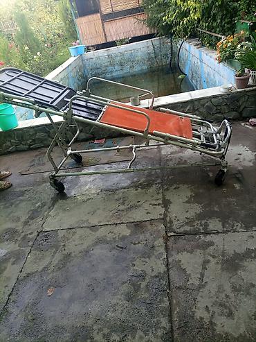 Другие товары для дома: Продаю. немецкую. кровать. каталку. метал аллюминий. состояние — 4