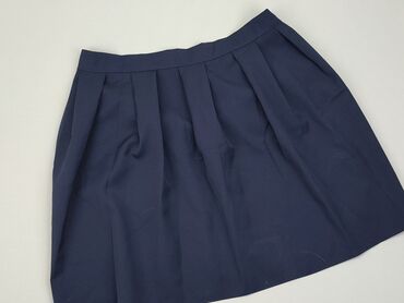 plisowane spódnice w panterkę: Skirt, L (EU 40), condition - Good