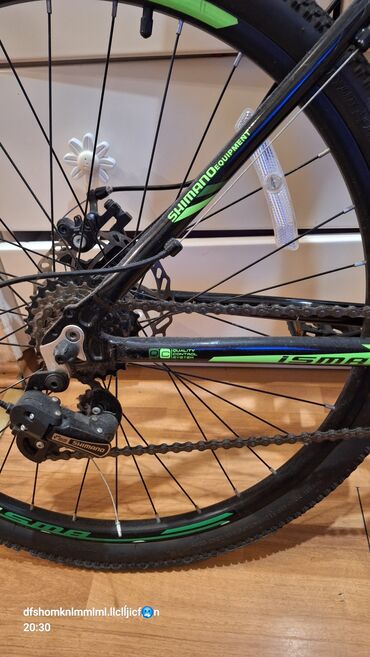 İdman velosipedləri: ISMA markalı, qara rəngli, yaşıl detalları olan dağ velosipedi -da lalafo.az — 2 İdman velosipedləri: ISMA markalı, qara rəngli, yaşıl detalları olan dağ velosipedi — 2