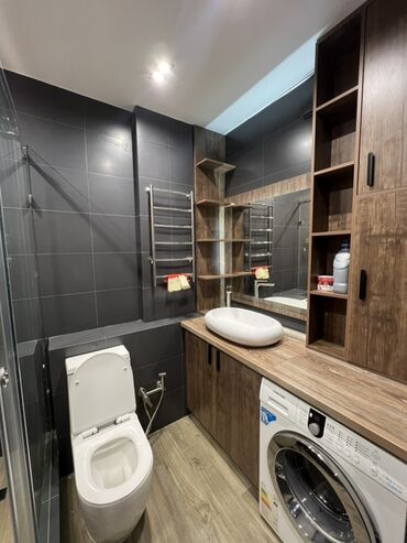 Посуточная аренда квартир: 1 комната, Душевая кабина, Постельное белье, Кондиционер — 4