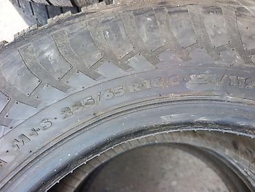 шины 235 65 r16c зимние: Шины 235 / 65 / R 16, Зимняя шипованная, Б/у, Пара, Легкий коммерческий транспорт (C/LT), Nokian — 2