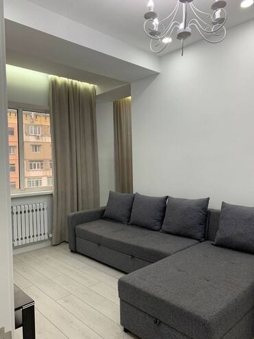2 комнатная квартира в джале: 2 комнаты, Агентство недвижимости, Без подселения, С мебелью полностью
