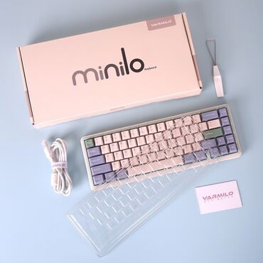 куплю ноутбук бу бишкек: Продаю Б/У клавиатуру в идеальном состоянии! Модель: Varmilo Minilo