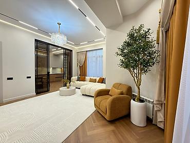 3х: 3 комнаты, 109 м², Асанбай мкр Элитка, 7 этаж, Евроремонт — 4