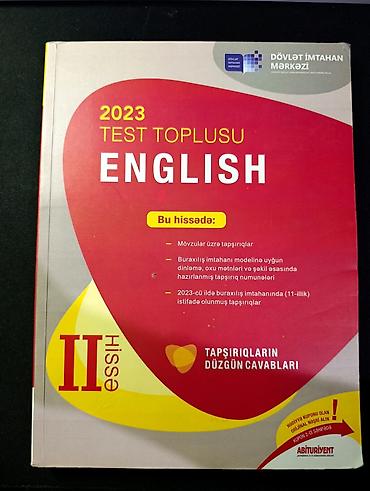 rm test toplusu pdf: İngilis dili Testlər 11-ci sinif, DİM, 1-ci hissə, 2023 il — 3