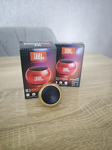 Техника и электроника: Новый JBL Колонка, Тип - Bluetooth, цвет - Золотой — 1