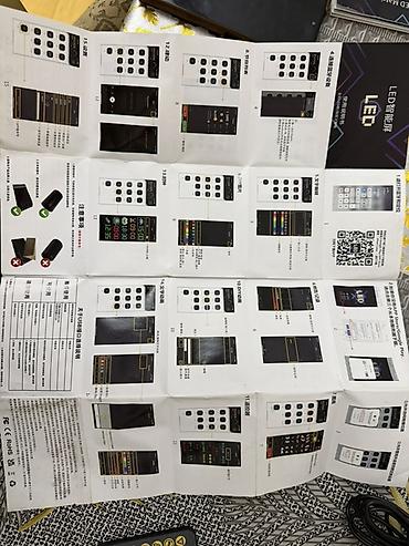 Reklam lövhələri: RGB LED matris ekran paneli – proqramlaşdırıla bilən animasiya lövhəsi — 7