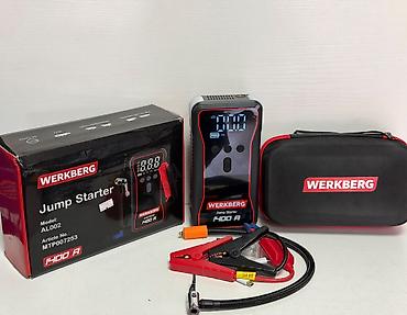 🚗 ПУСКОВОЕ УСТРОЙСТВО JumpStarter WERKBERG Q17 18000mah 📍 Бишкек