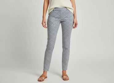 zara basic t shirty: Material trousers for women, size S (EU 36)
